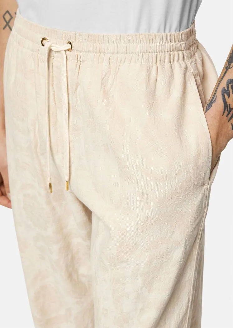 BAROCCO SILHOUETTE CHAMBRAY PANTS