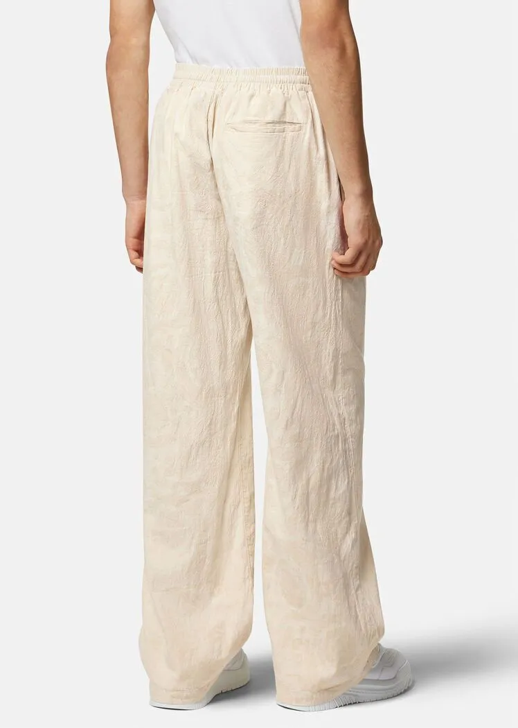 BAROCCO SILHOUETTE CHAMBRAY PANTS