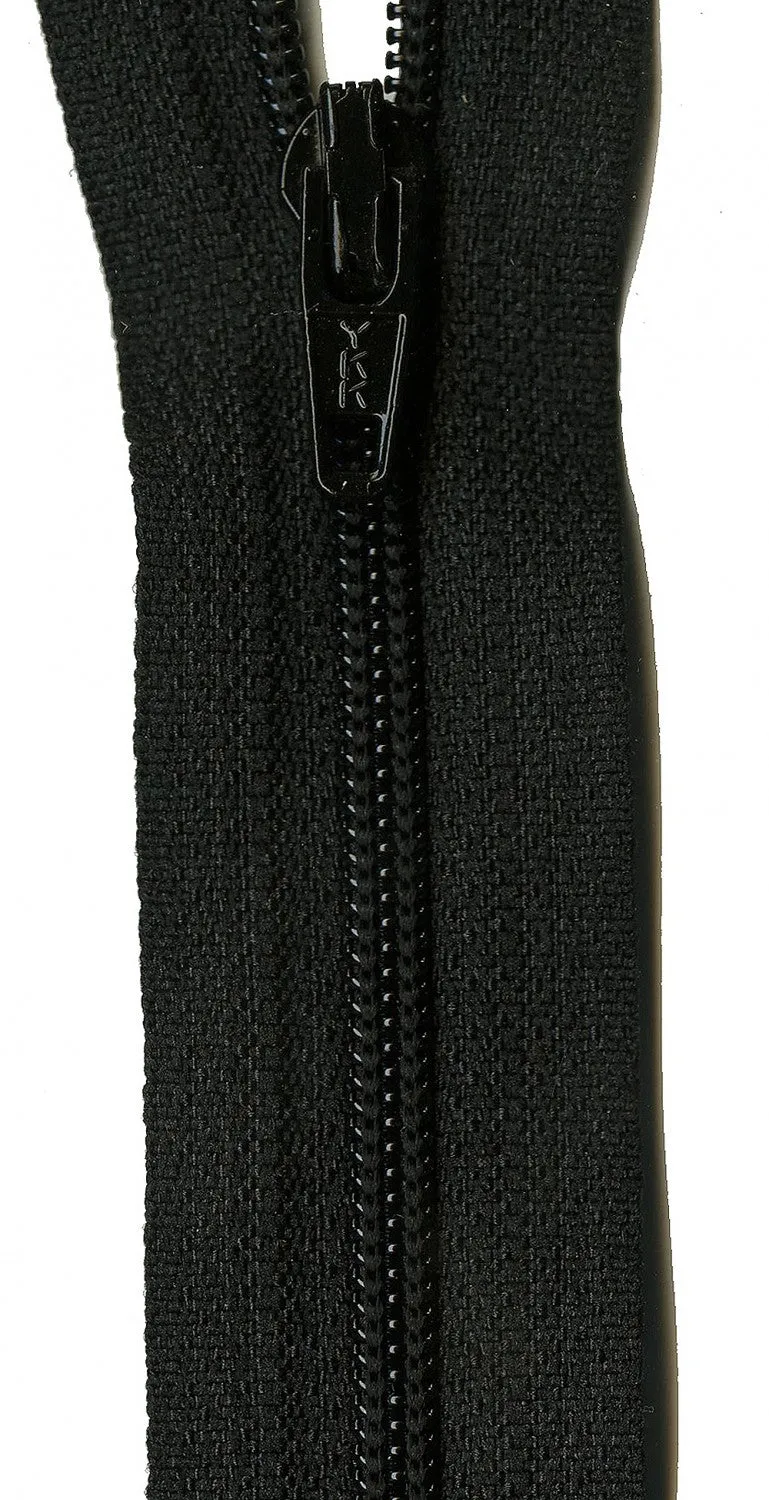 Basic Black 14in Bulk YKK Zipper # ATK301Z Sku: 19391