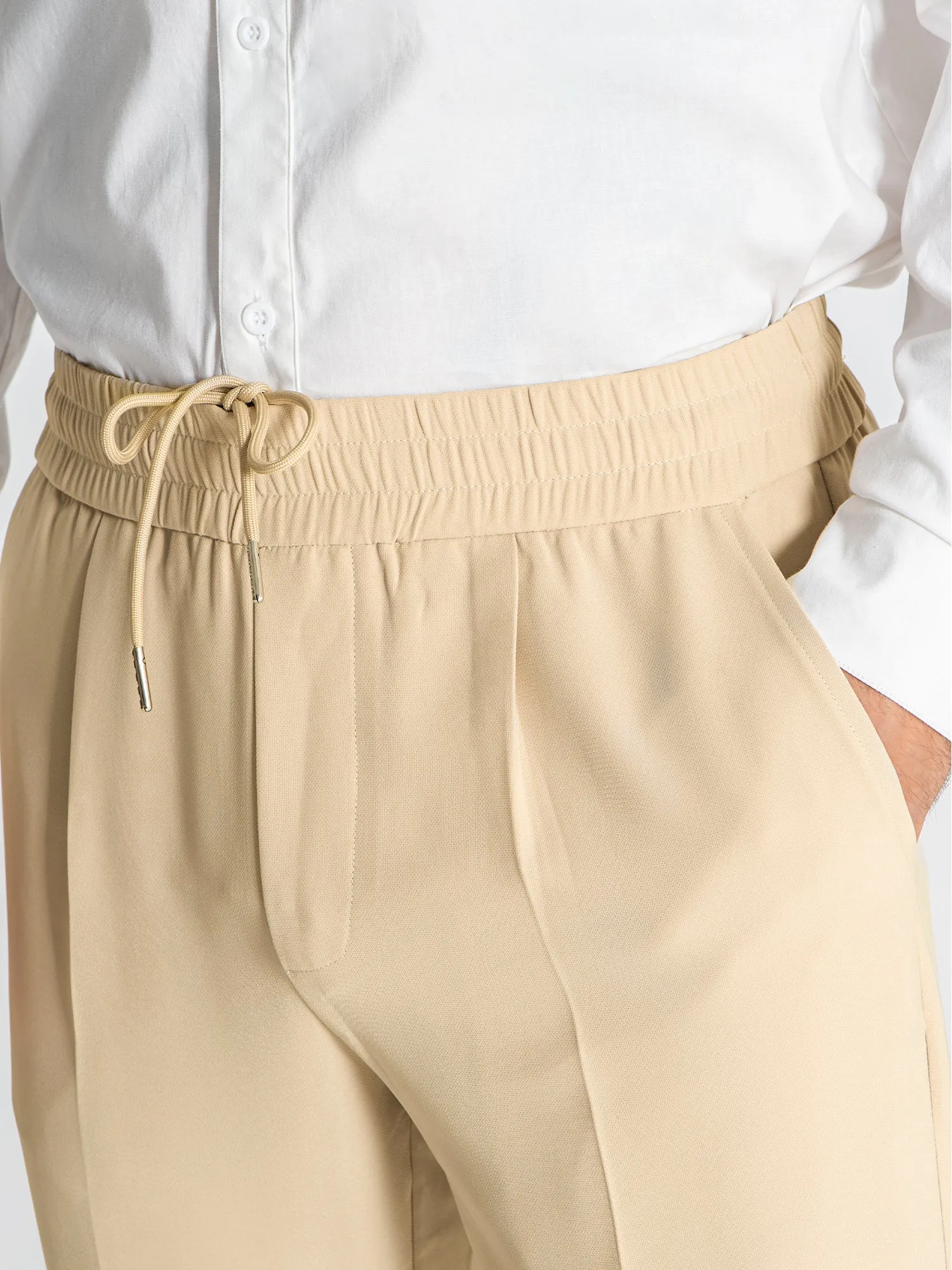 Beige GK Pants