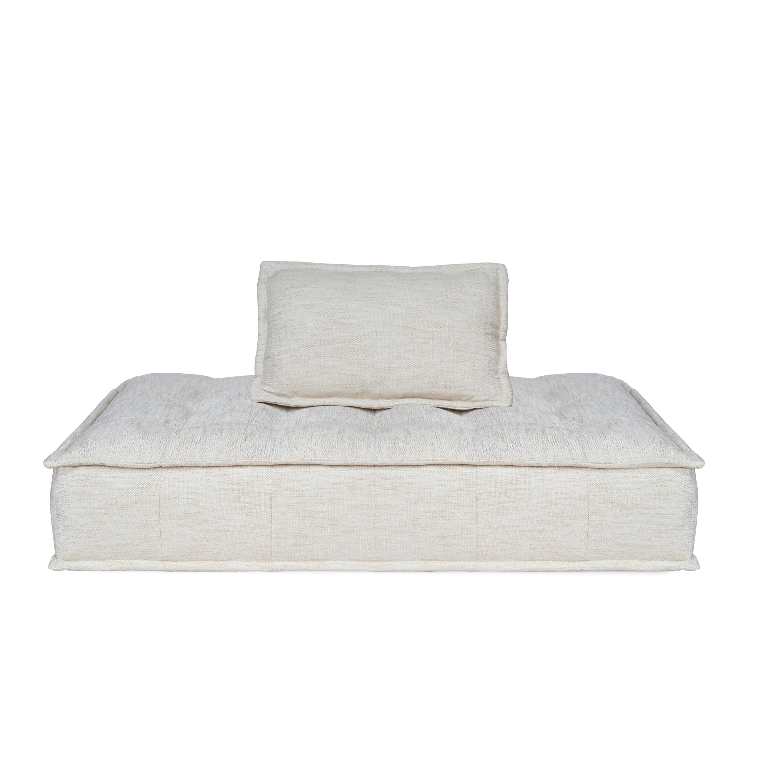 Capri Double Lounger - Natural