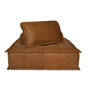 Capri Lounger - Cognac Leather
