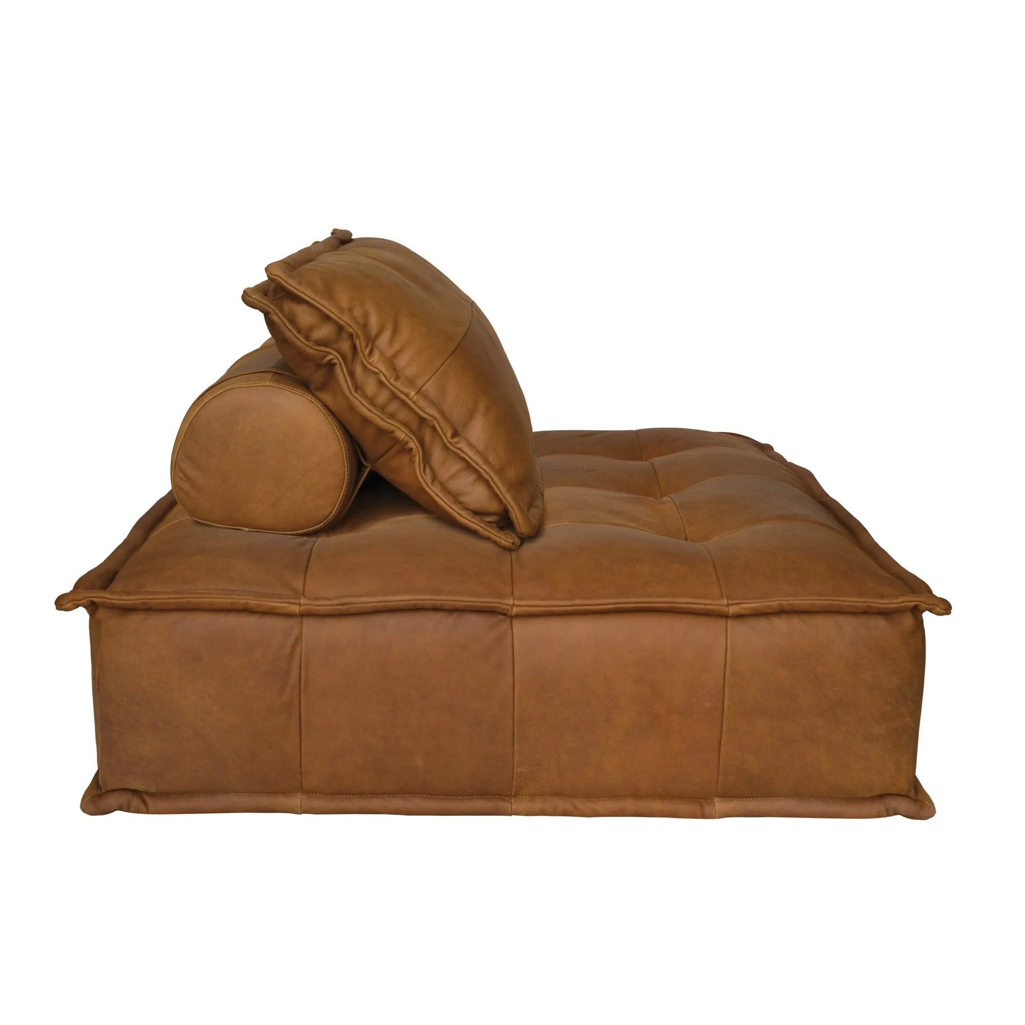 Capri Lounger - Cognac Leather