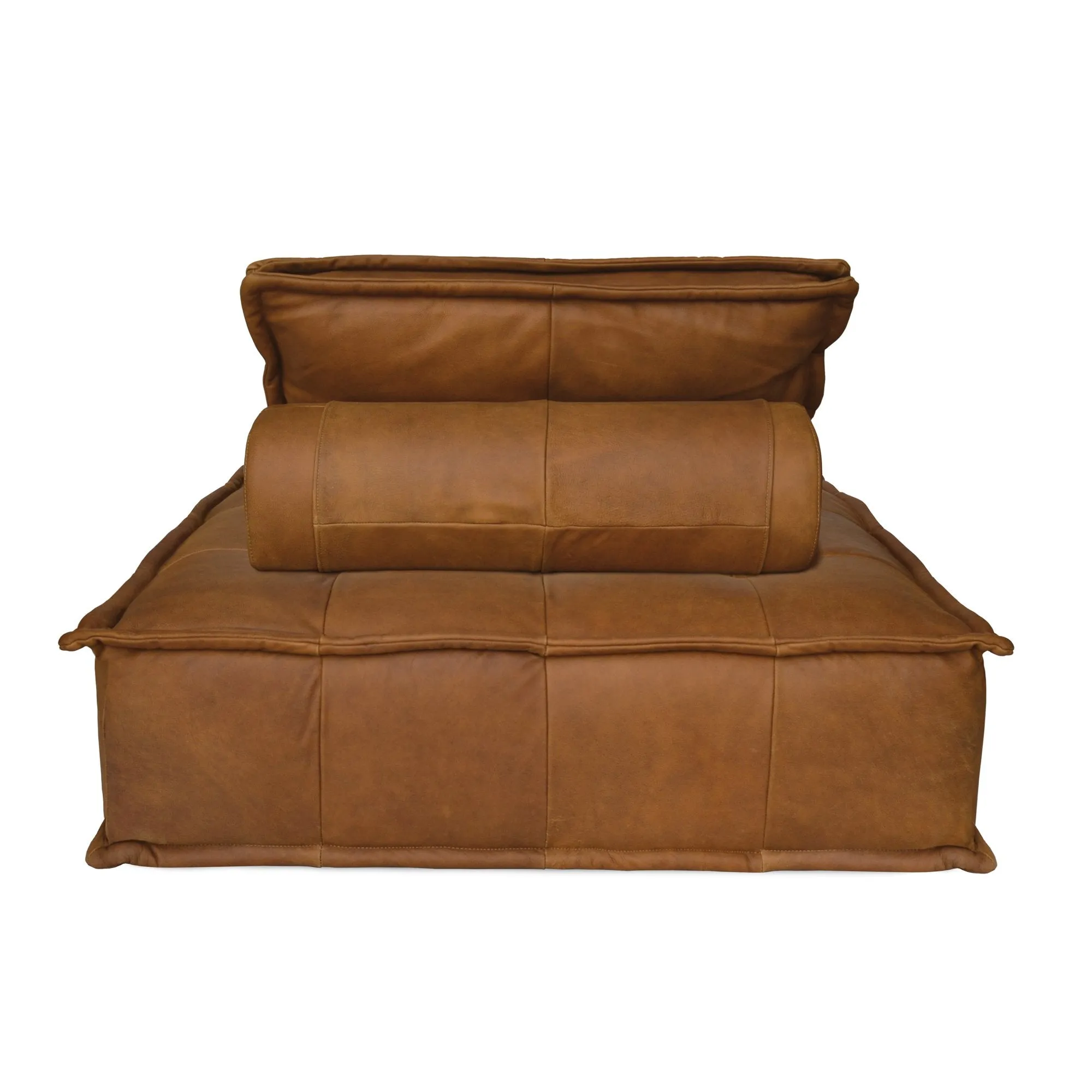 Capri Lounger - Cognac Leather