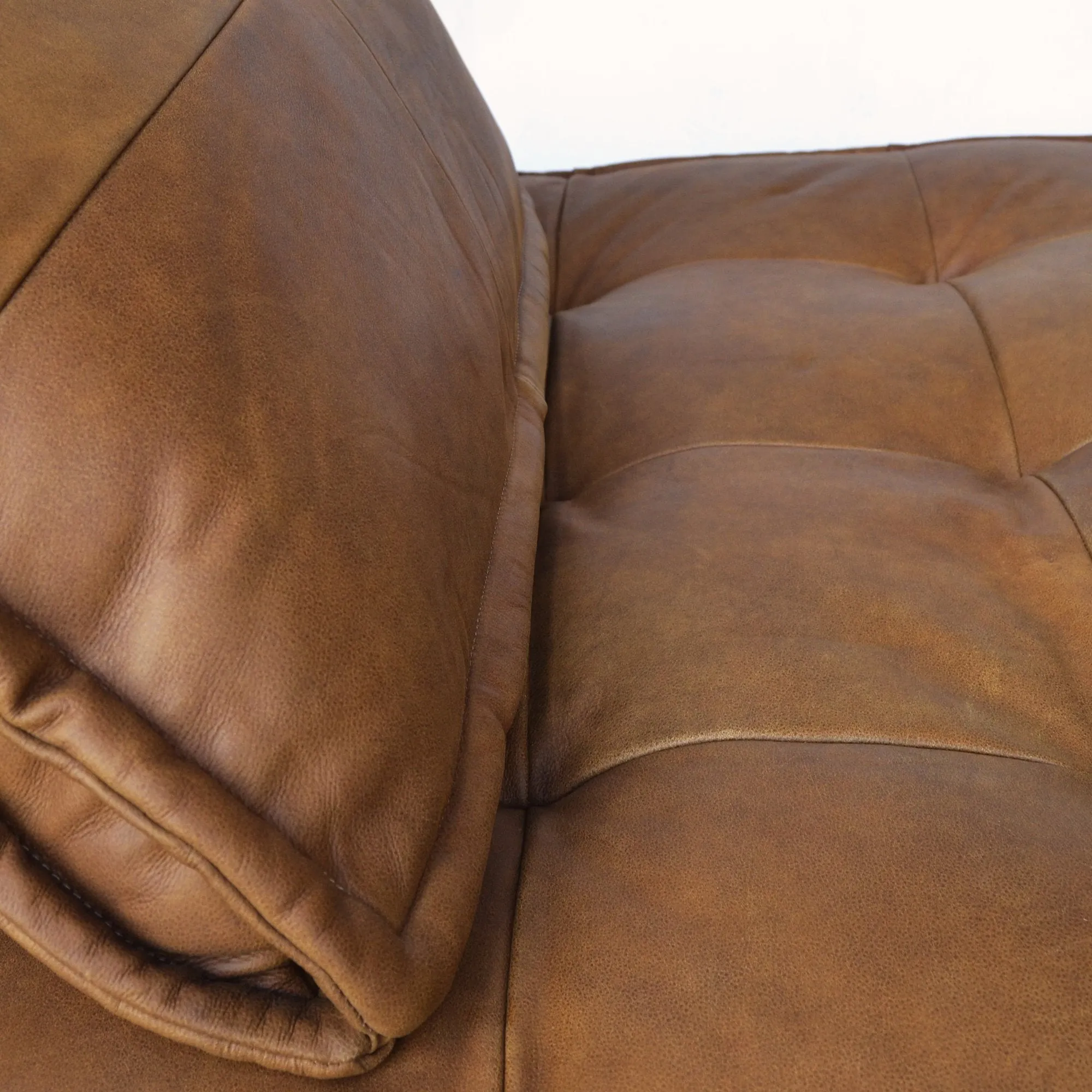 Capri Lounger - Cognac Leather
