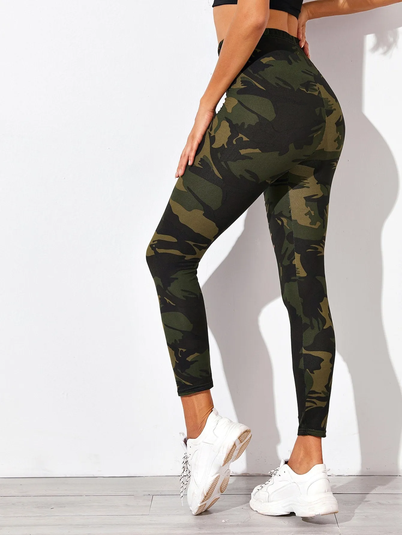 Casual Camo Women Leggings