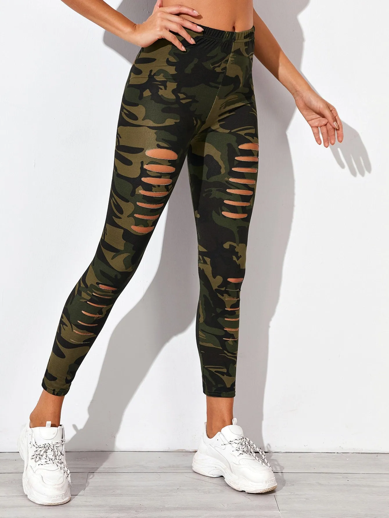 Casual Camo Women Leggings