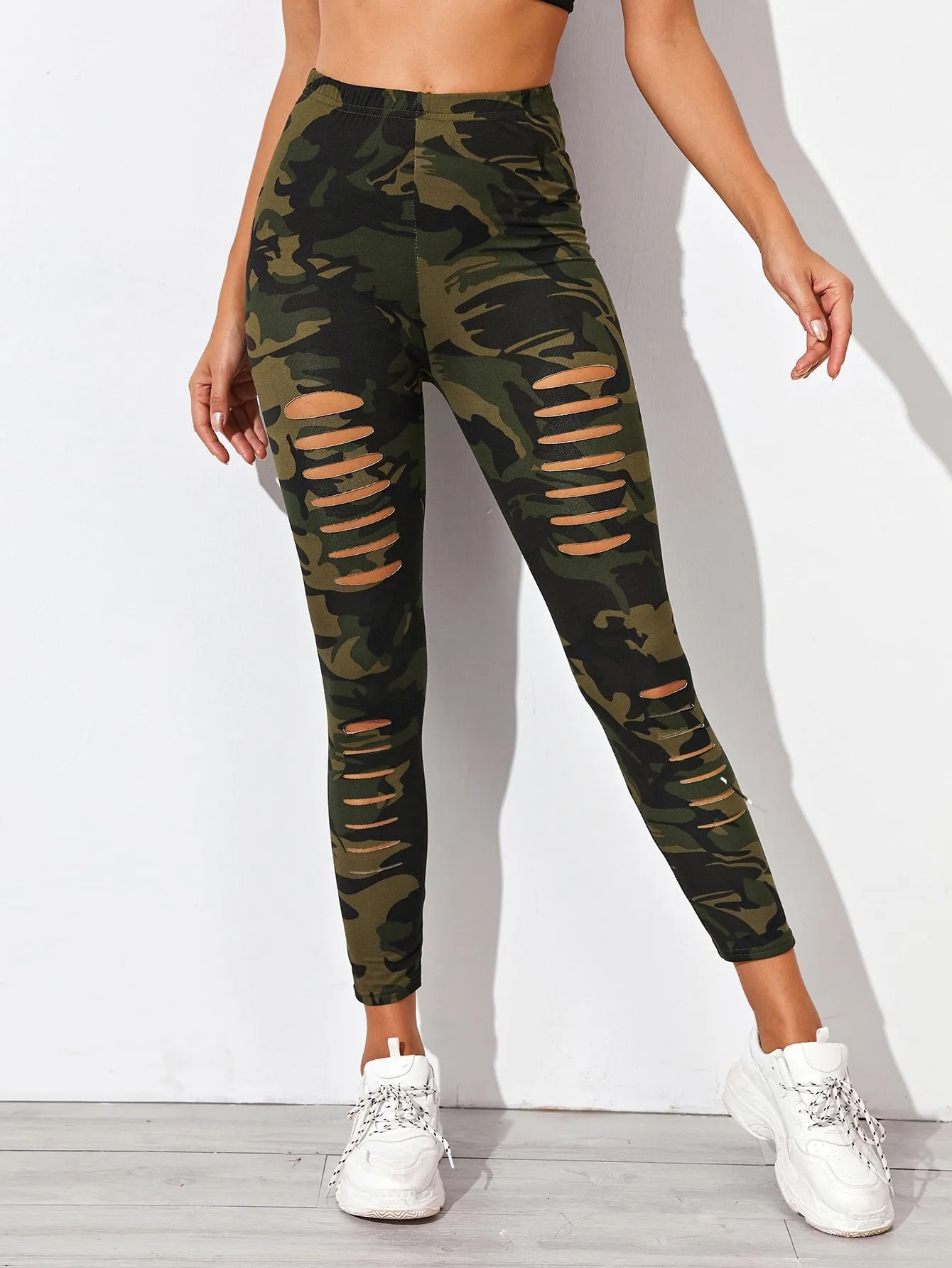 Casual Camo Women Leggings