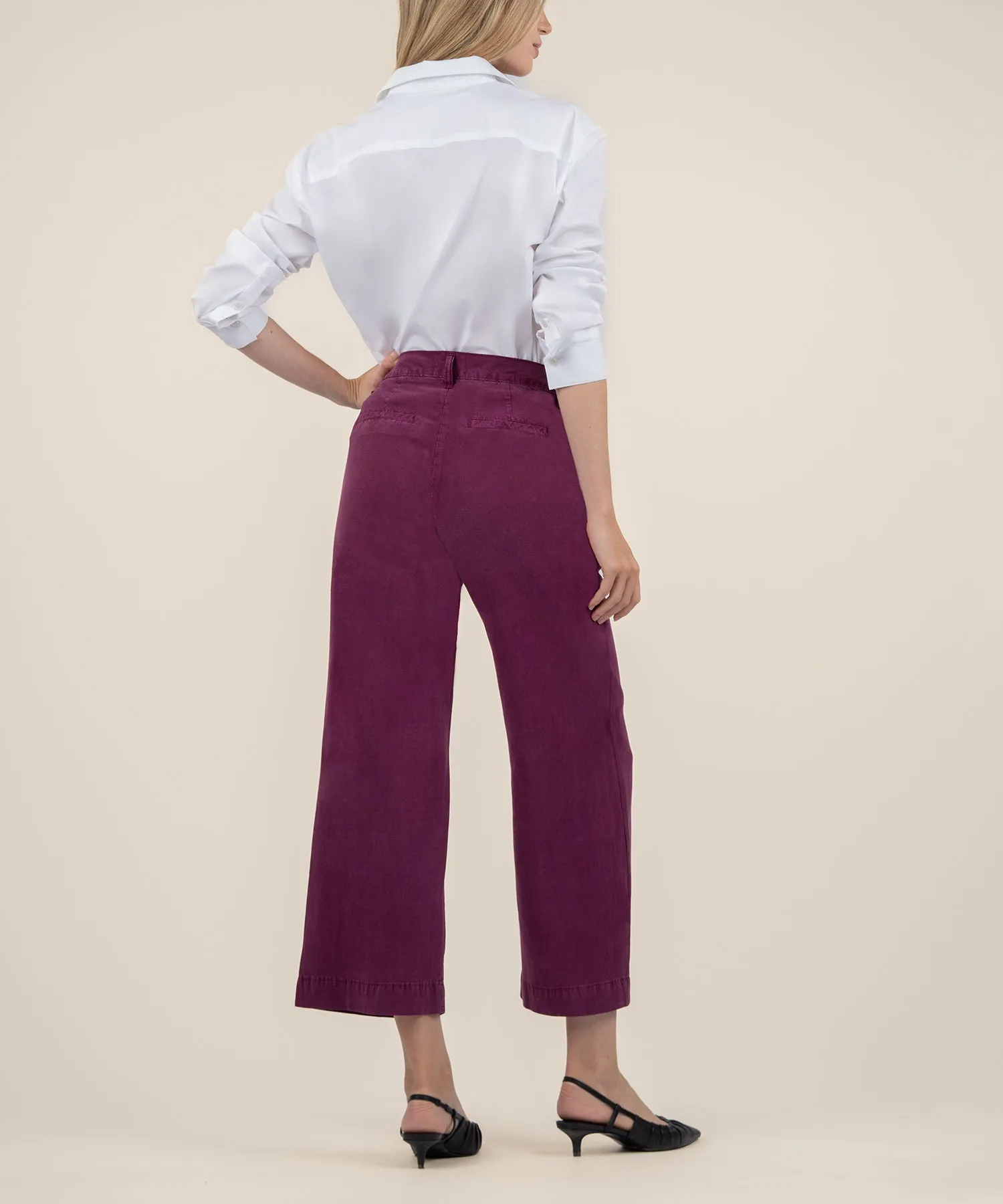 Charlotte Crop Wide Leg Trouser