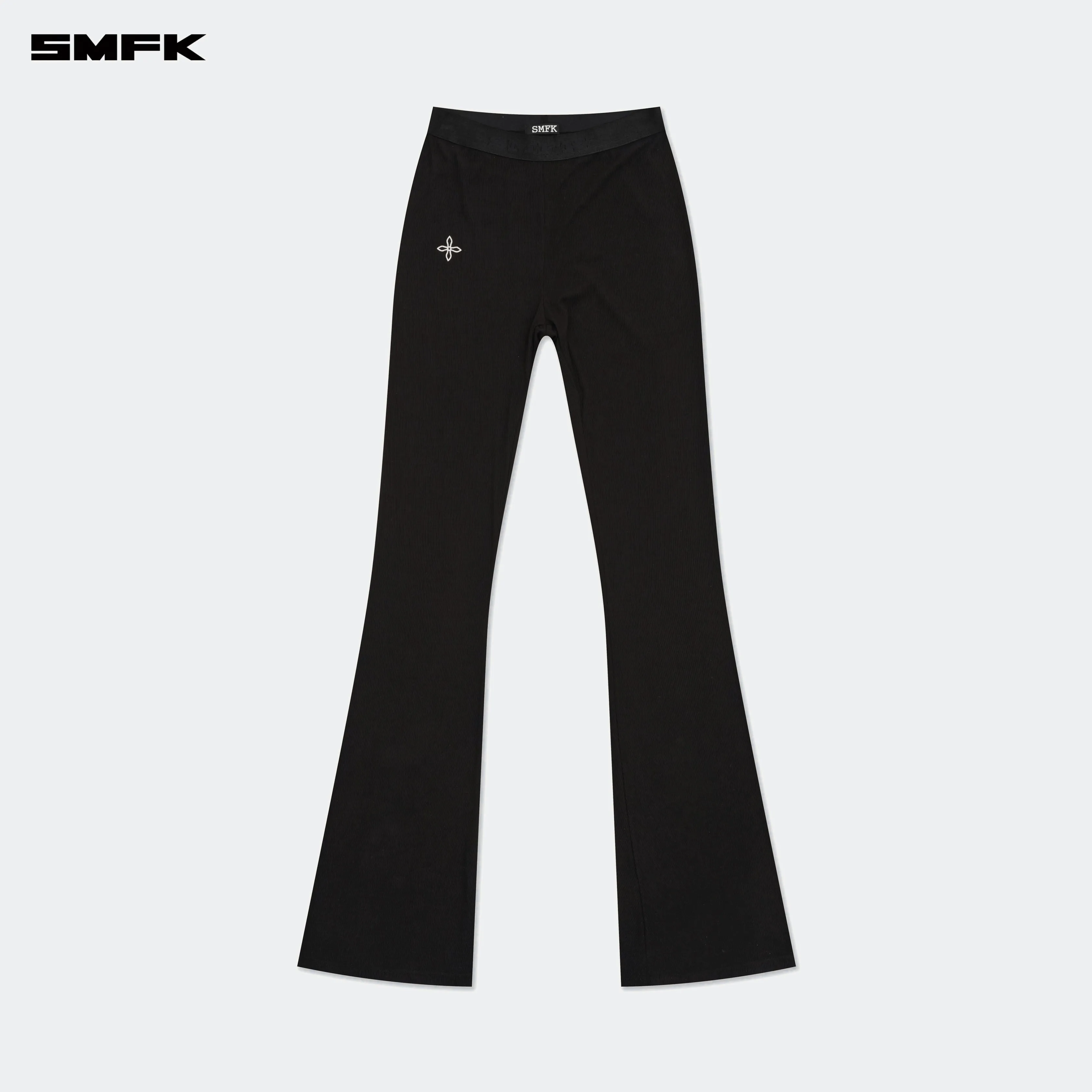 Compass Hug High-Waisted Sports Flared Pants Black