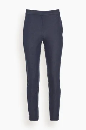 Cropped Skinny Pant in Indigo