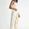 Devon Crop - botanical tie dye