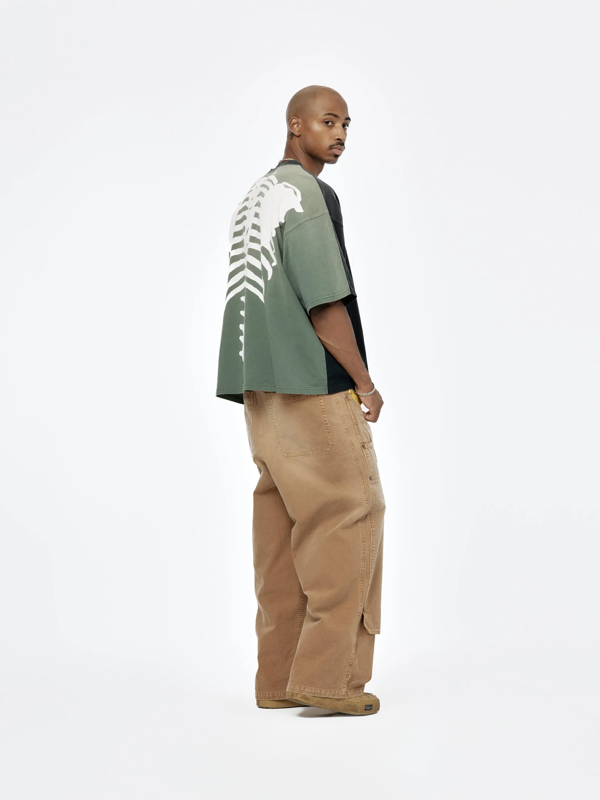 Easy Baggy Banana Patch Pants (Gold)