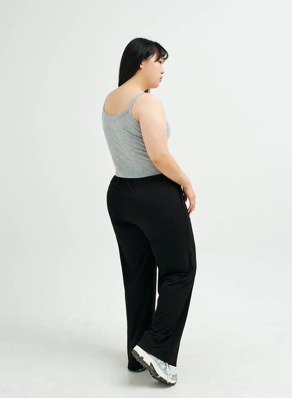 Everyday Wide Leg Banded Tailored Pants IY24