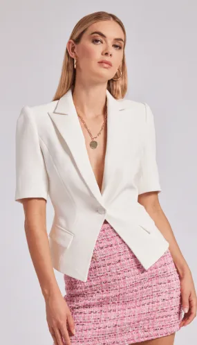 Generation Love Melbourne Blazer in White