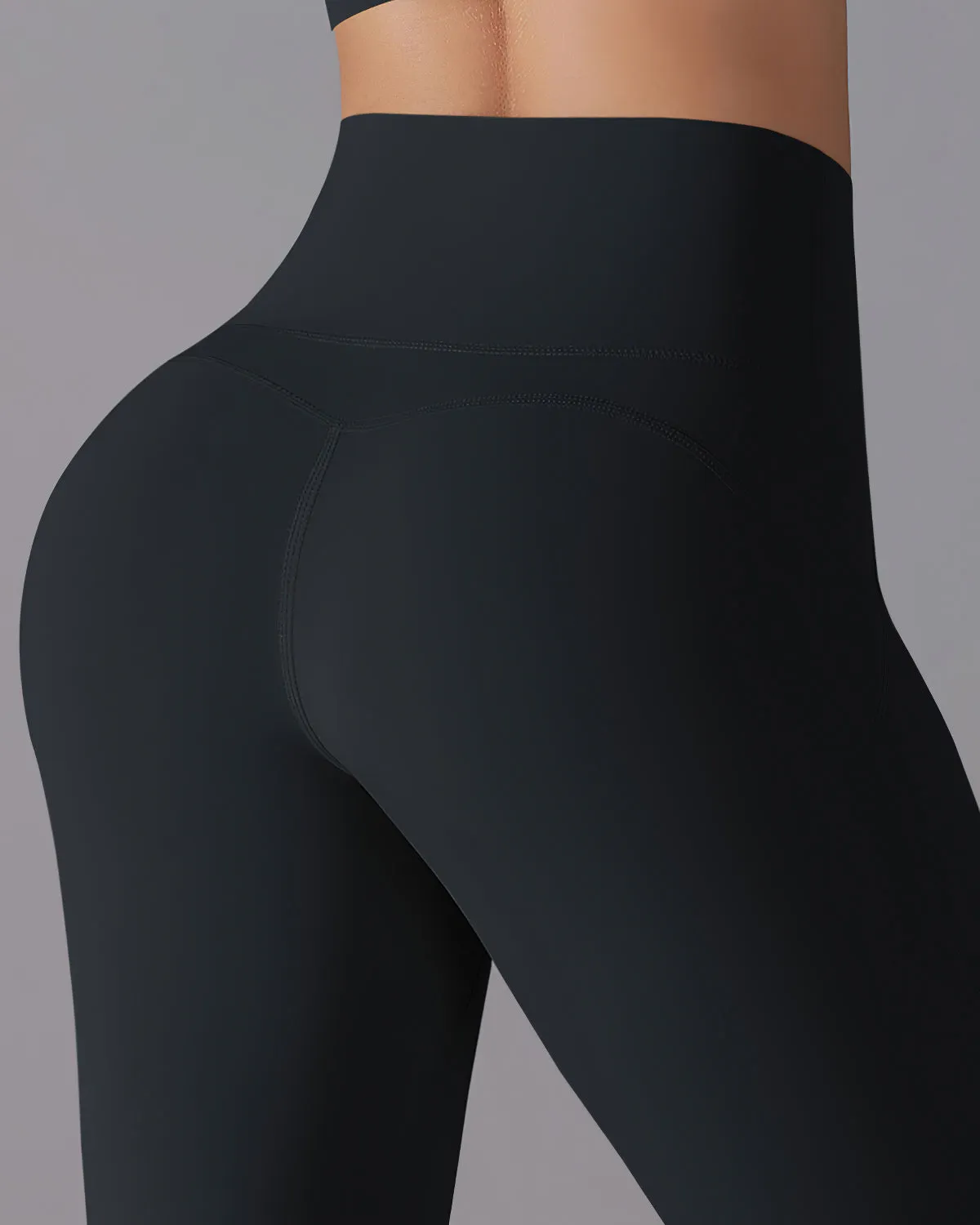 Giselle Seamless Leggings - Black