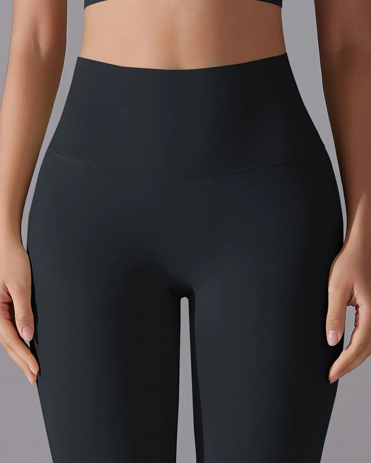 Giselle Seamless Leggings - Black