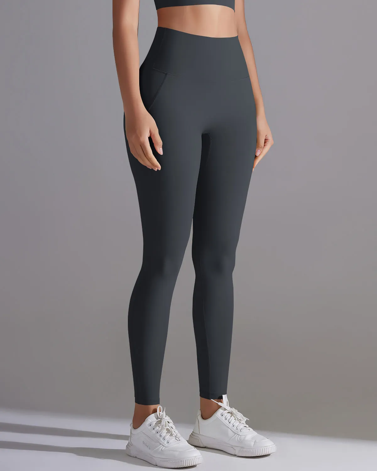 Giselle Seamless Leggings - Graphite