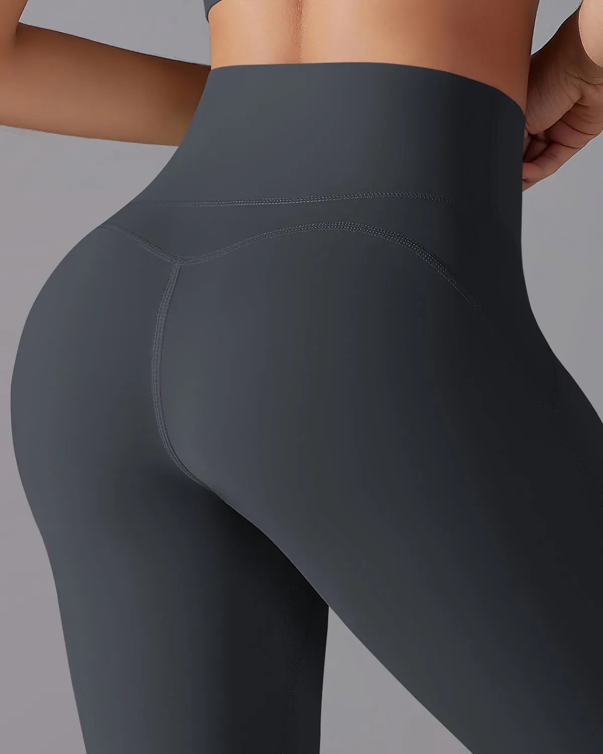 Giselle Seamless Leggings - Graphite