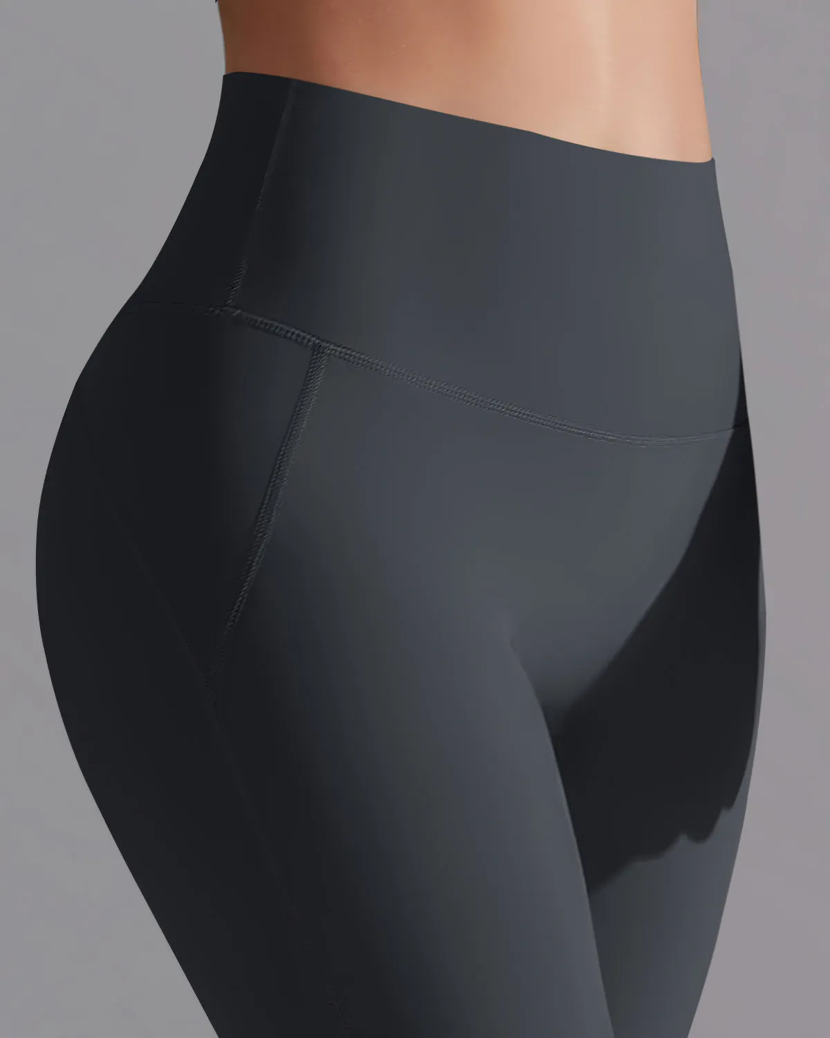 Giselle Seamless Leggings - Graphite