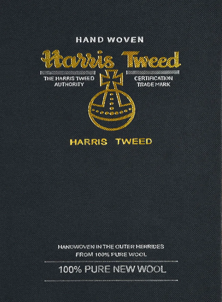 Harris Tweed Dark Brown Herringbone Pants
