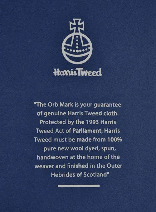 Harris Tweed Forest Green Herringbone Pants