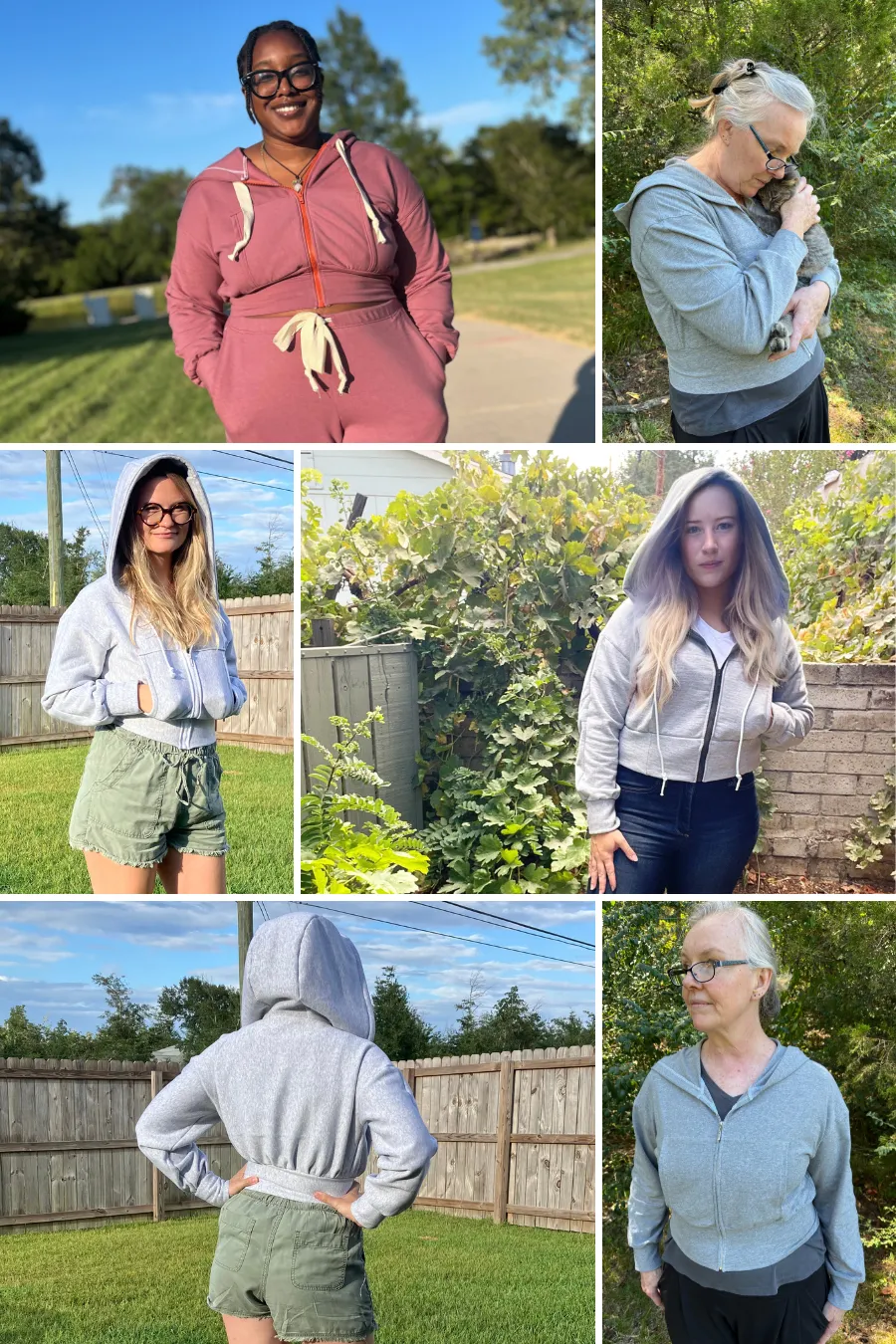 Hoodie Sewing Pattern 'Rue'