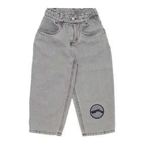Jean Balloon Ice Grey Denim