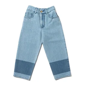 Jean Block Pale Bleached Denim