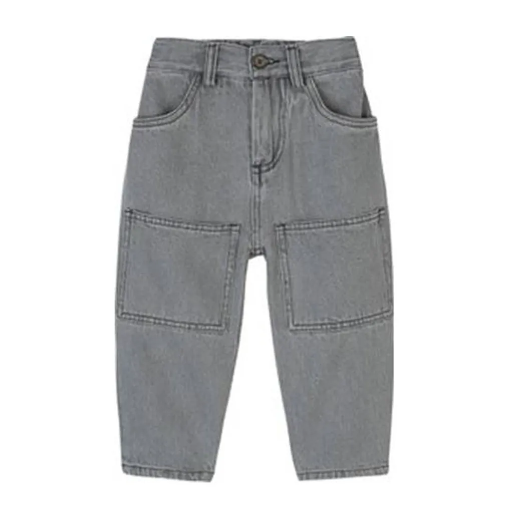 Jeans Block Safari Black Bleached Denim