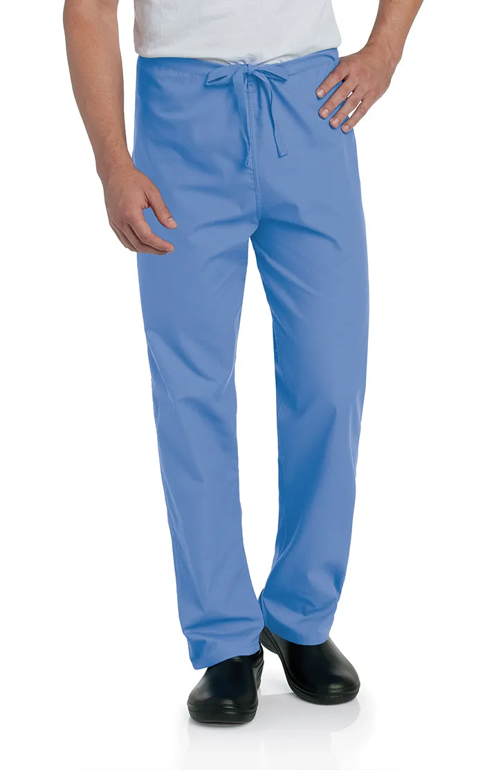 Landau Essentials Unisex Straight-Leg Scrub Pants - Petite Size