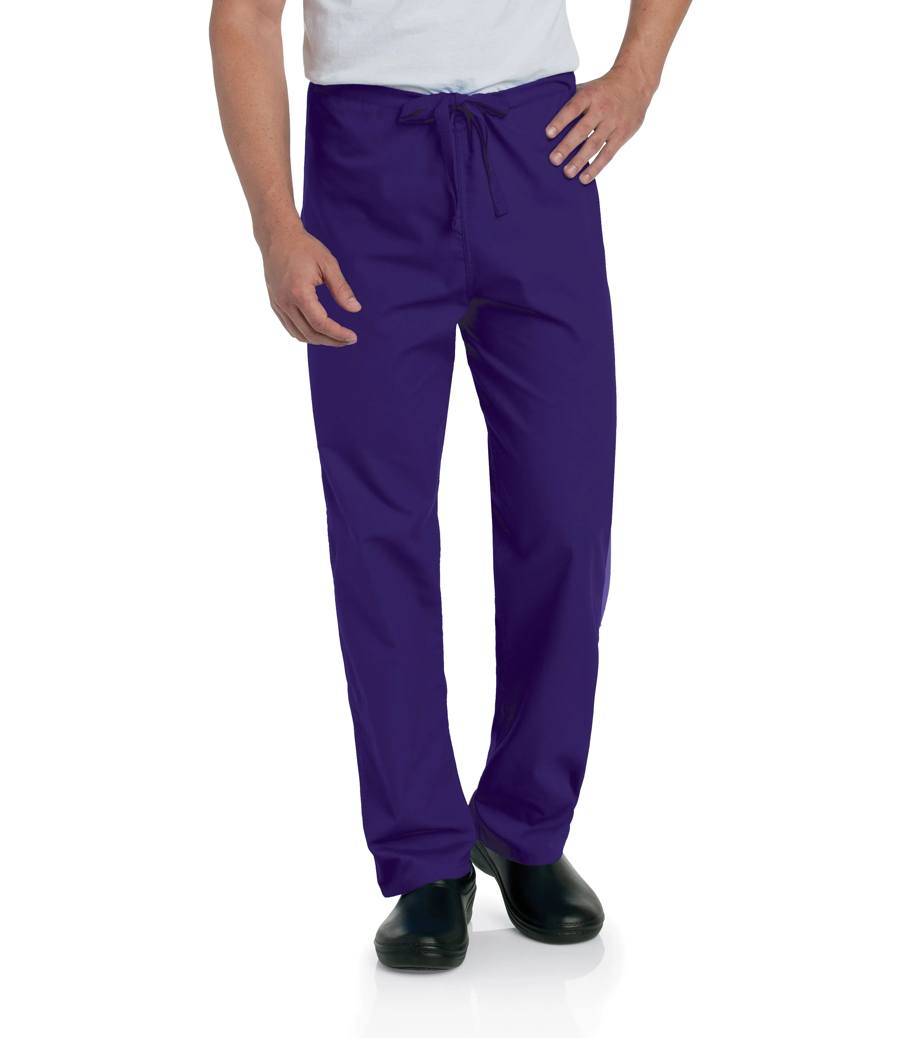 Landau Essentials Unisex Straight-Leg Scrub Pants - Petite Size