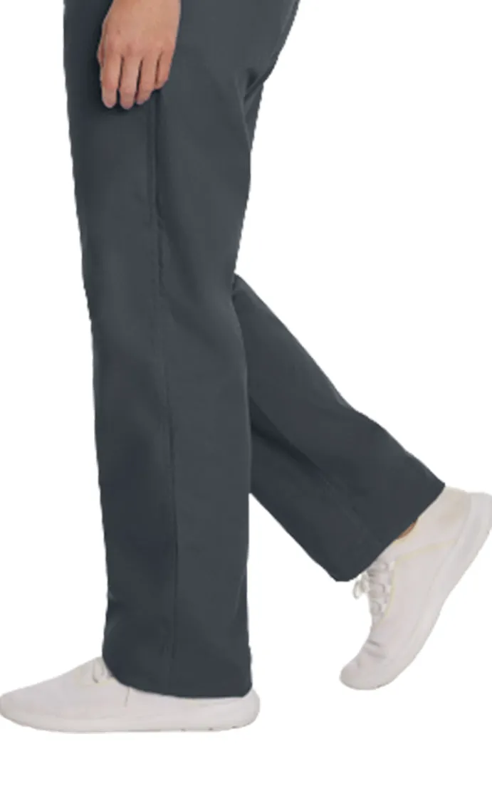 Landau Essentials Unisex Straight-Leg Scrub Pants - Petite Size