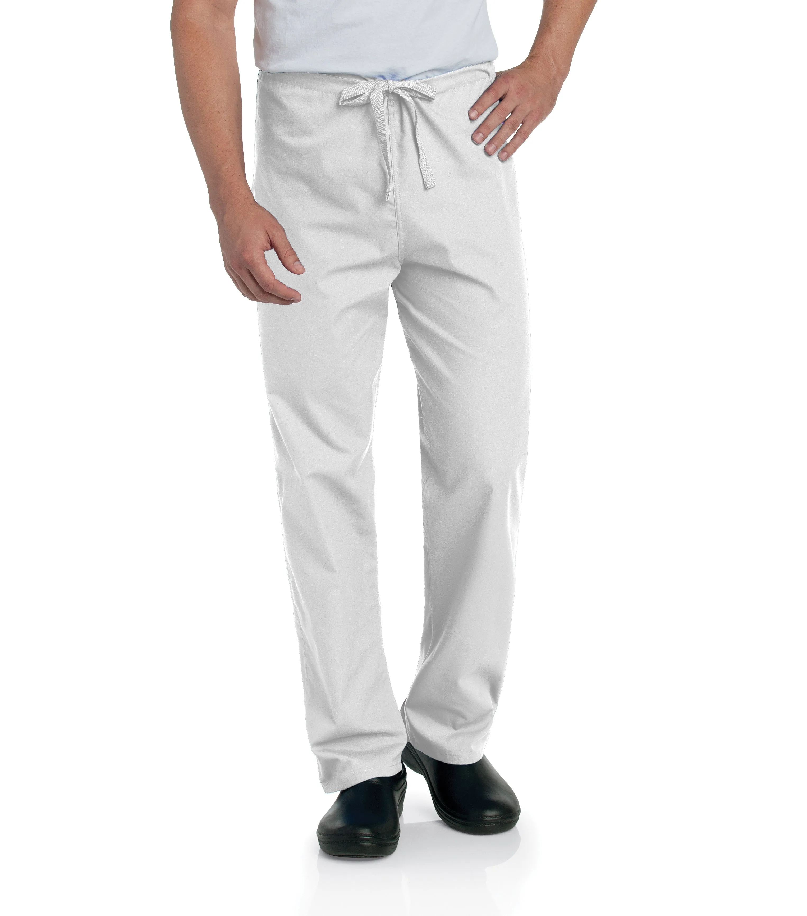 Landau Essentials Unisex Straight-Leg Scrub Pants - Petite Size