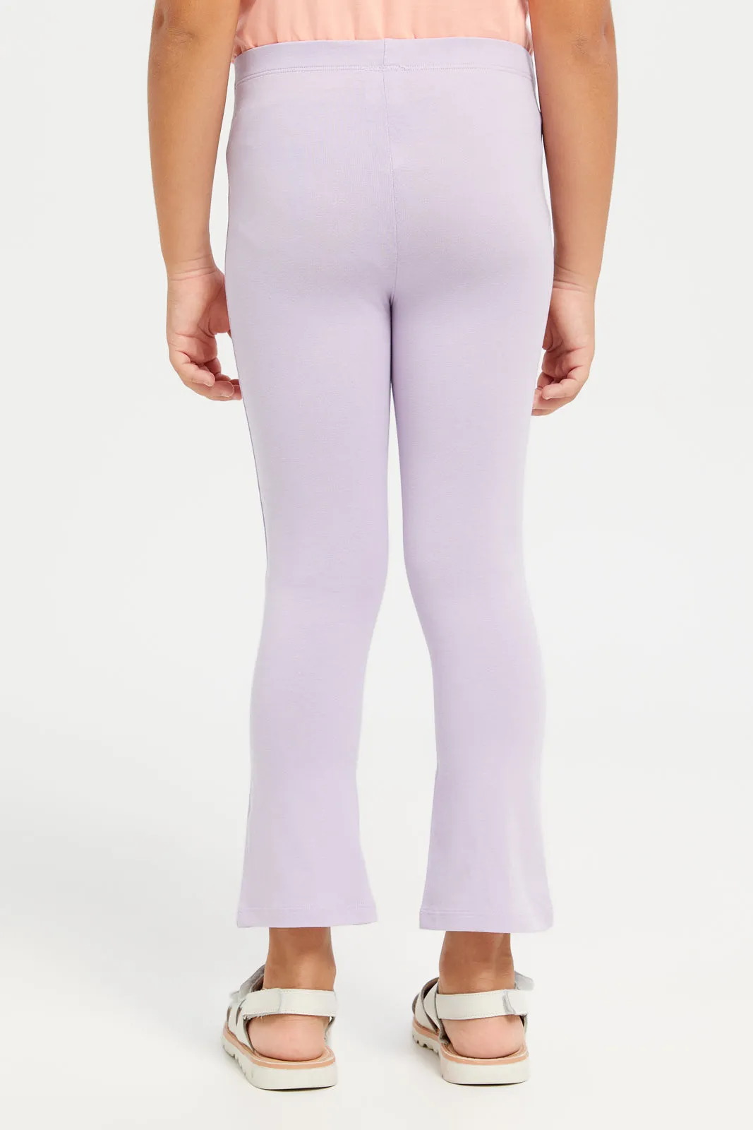 Lilac Hello Kitty Placement Print Legging