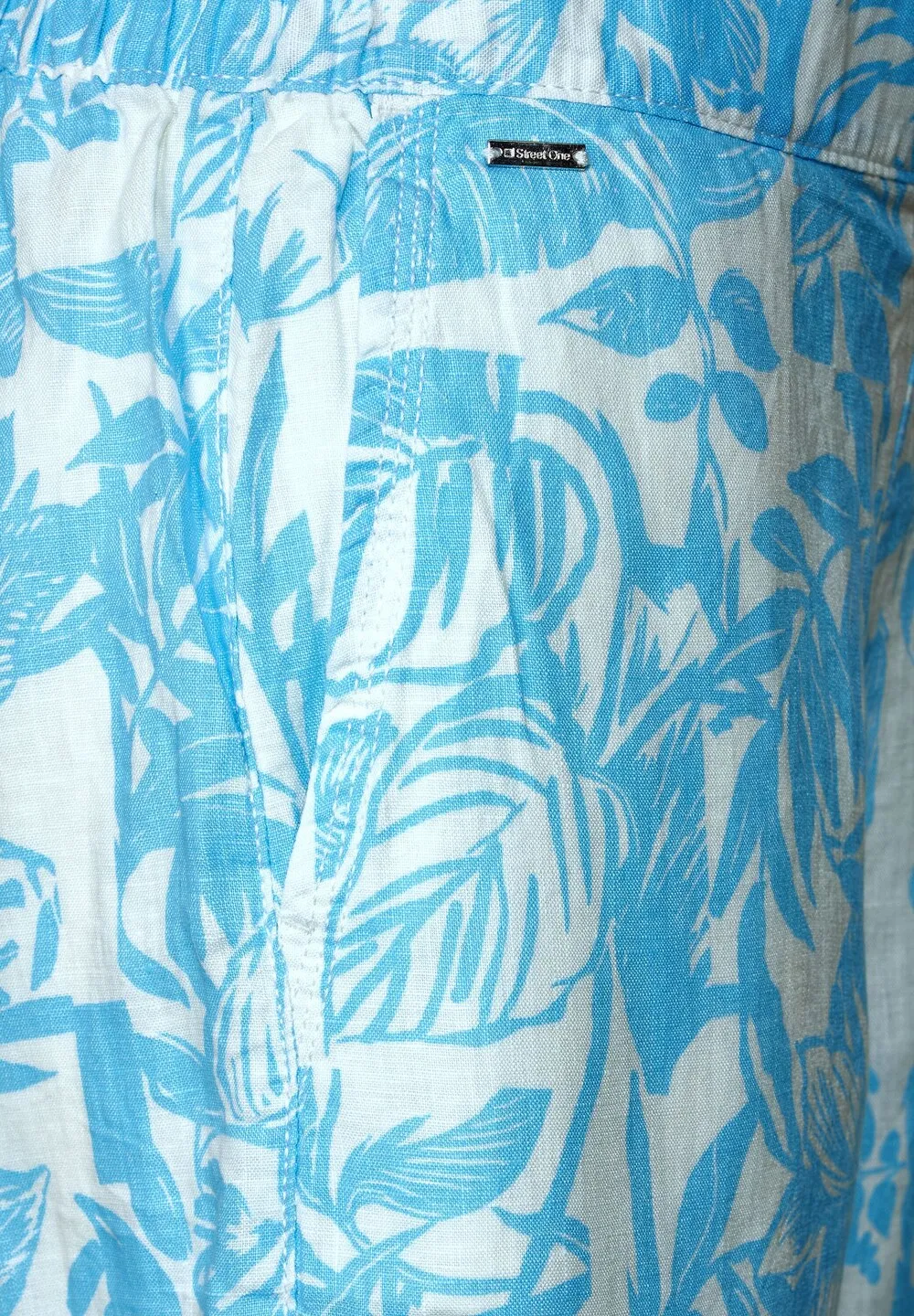 Loose trousers STREET ONE, light blue