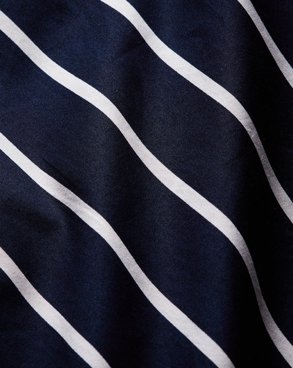Maliyah Striped Wide-Leg Pant