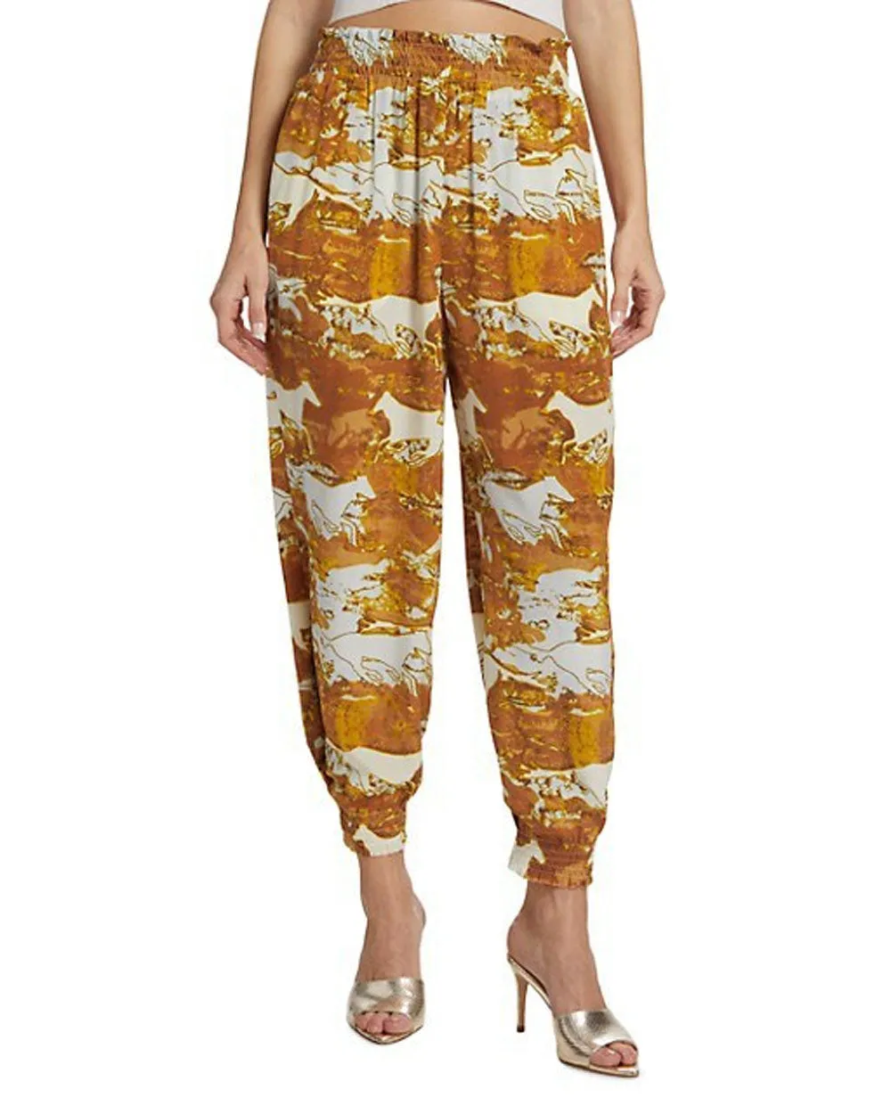 Orange Nile Pants