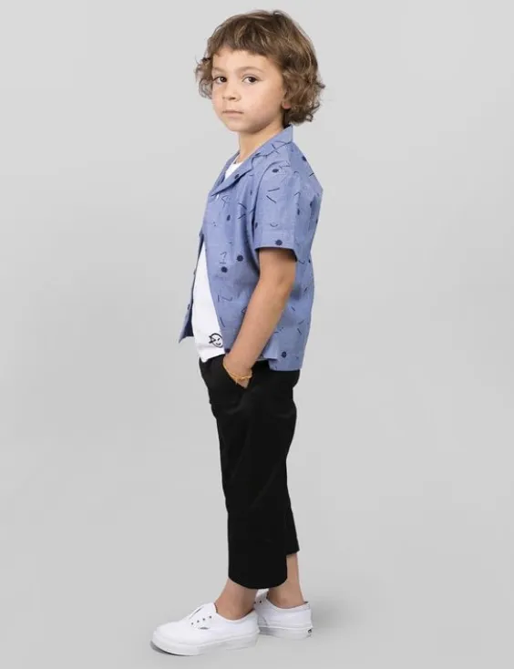 Pant Cropped Black