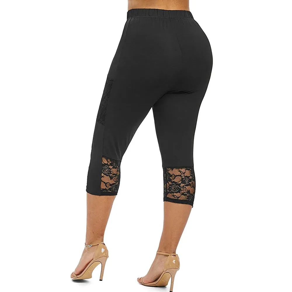 Plus Size Leggings for Women High Waist Casual Gym Pants