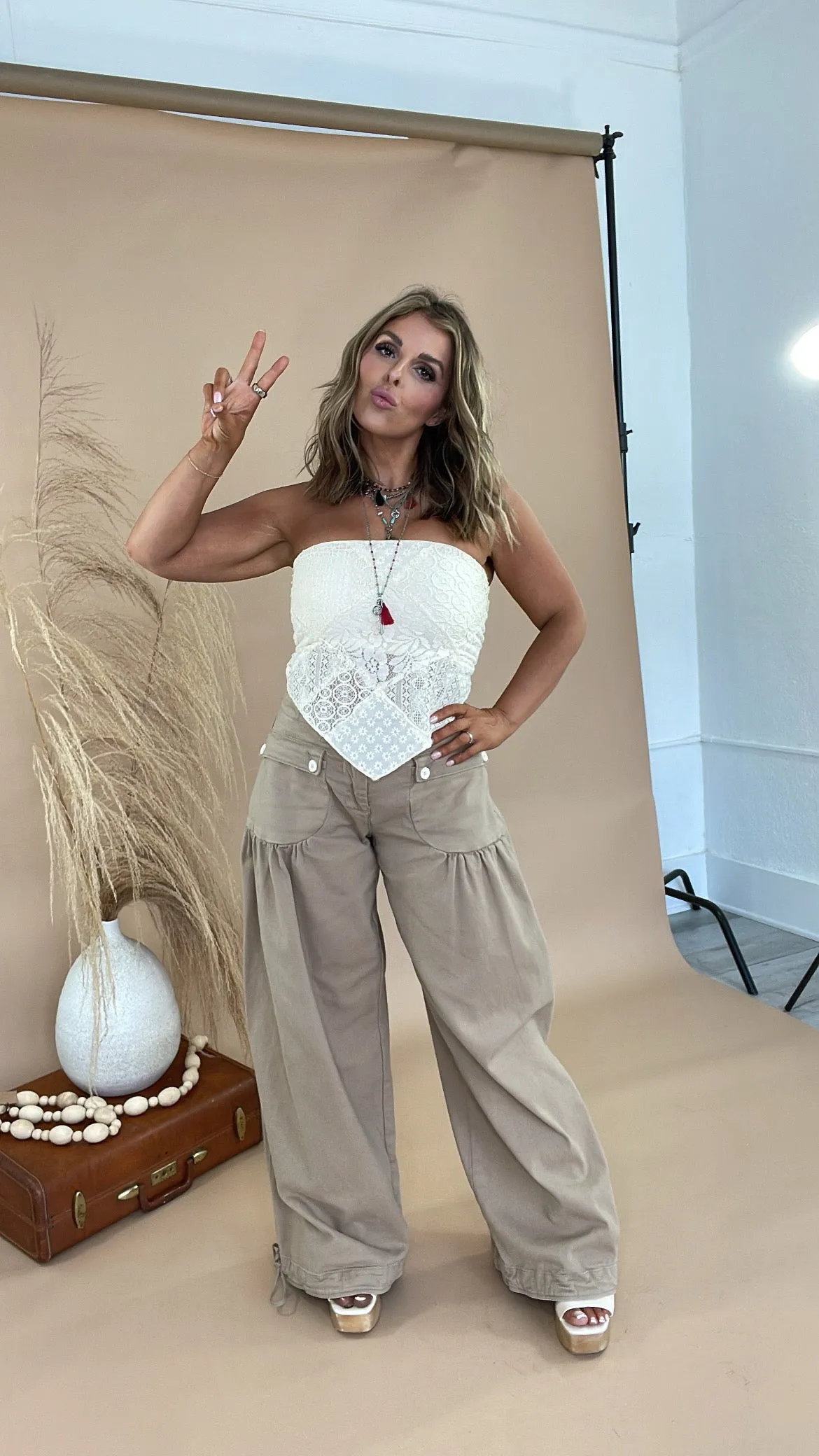 Proud to Parachute Pants, Brown