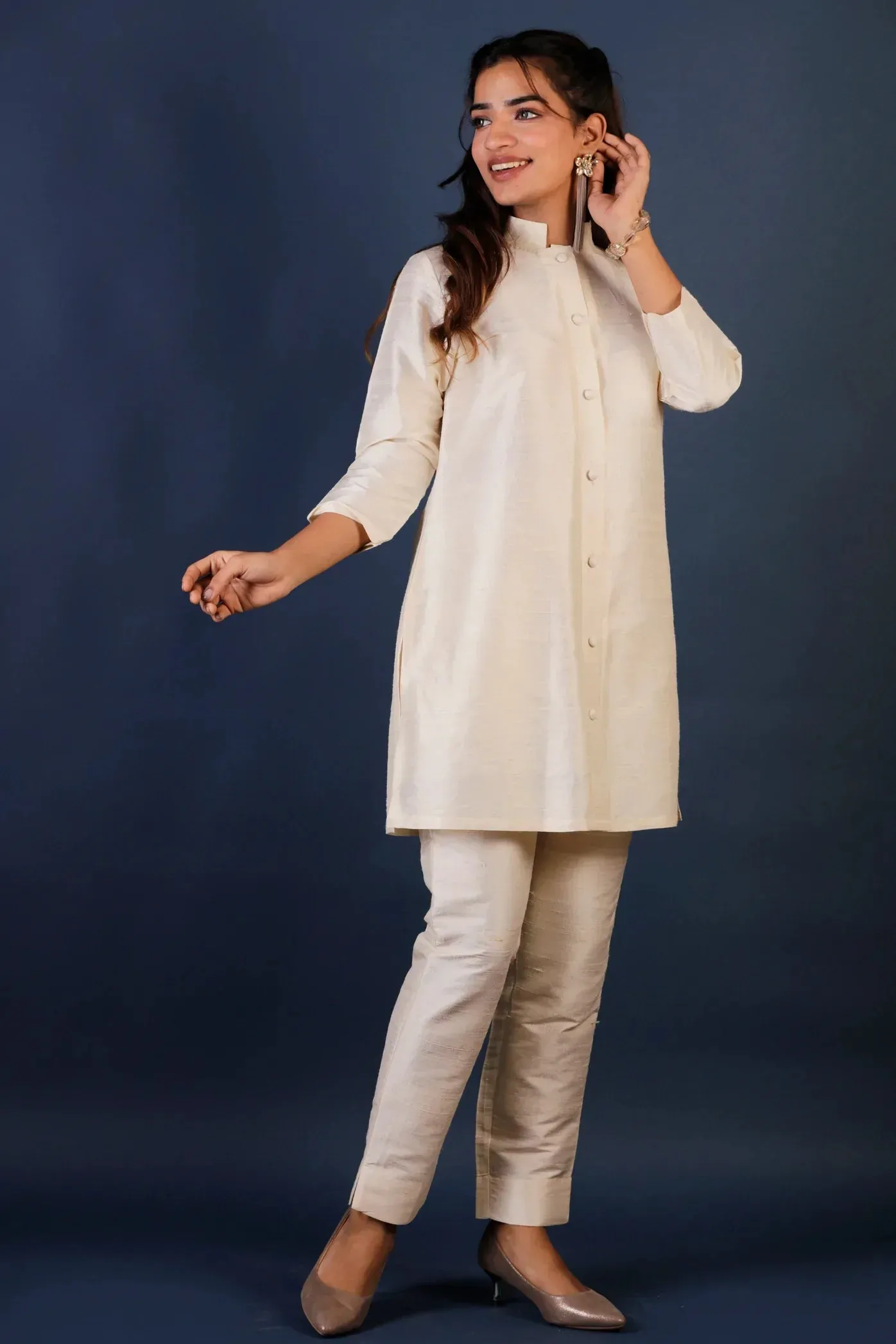 Pure Silk Dupion Co-Ord Set