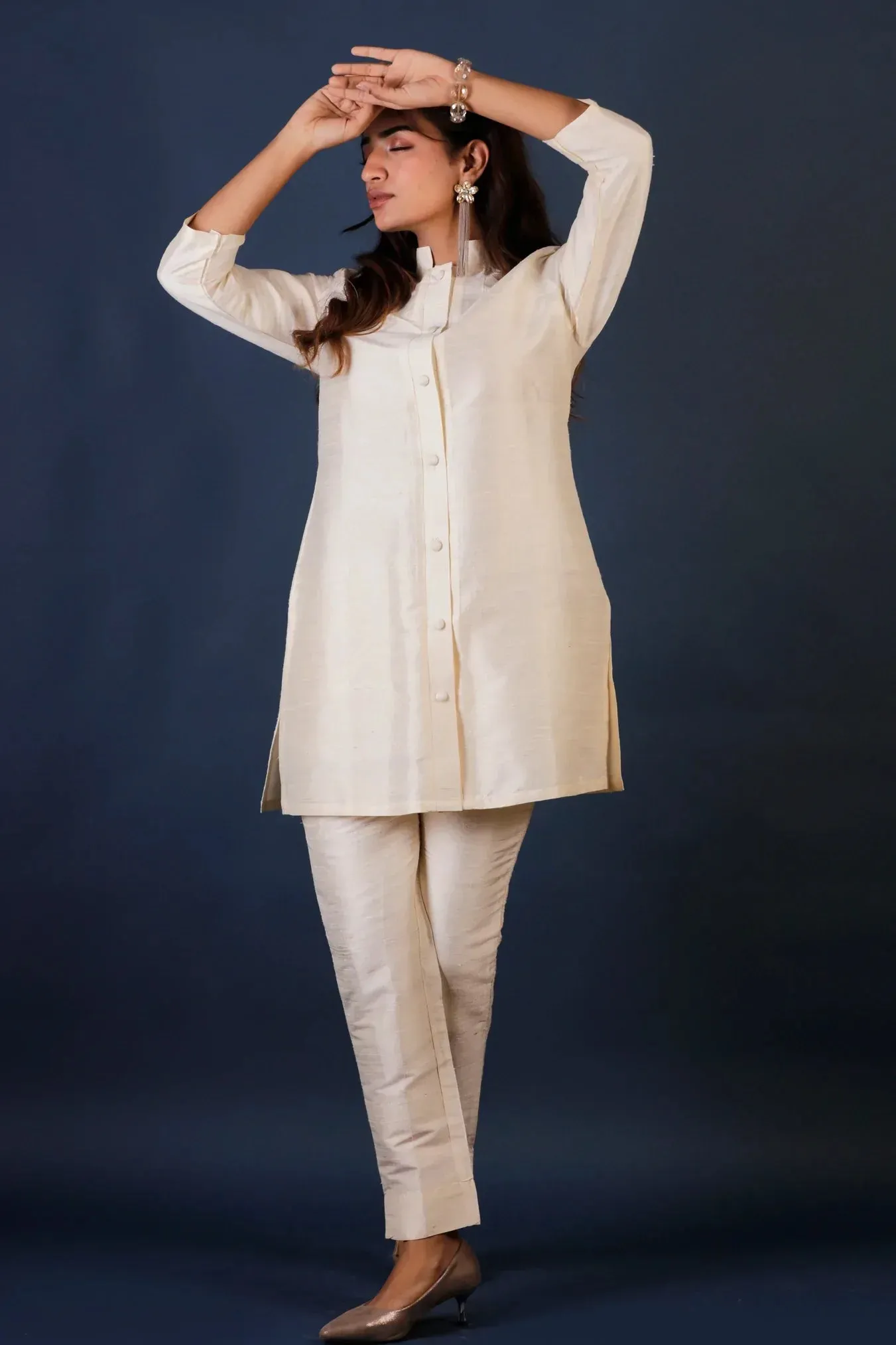 Pure Silk Dupion Co-Ord Set