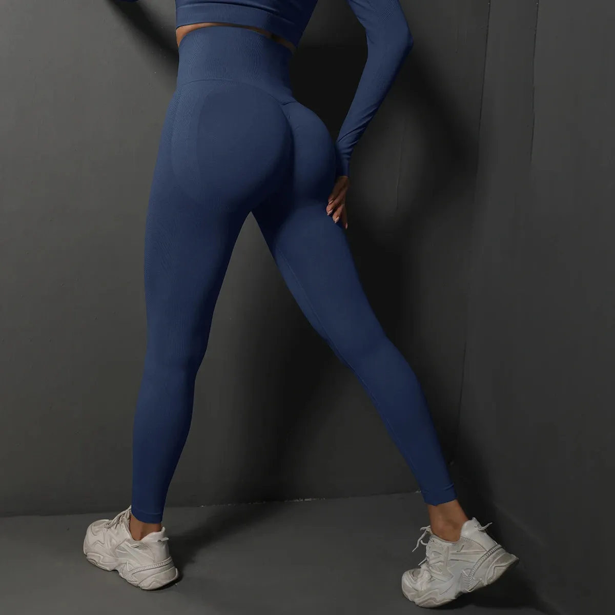 Seamless Gym Leggings Women Yoga Pants High Waist Booty Lift