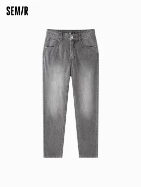 Semir Men Loose Fit Tapered TrousersDenim Trousers