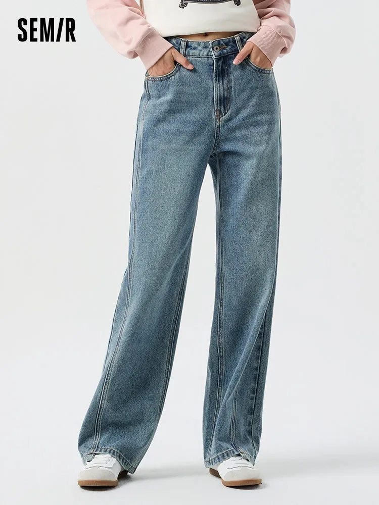 Semir Women CASUAL Style Wide Leg Pants