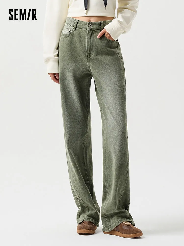 Semir Women CASUAL Style Wide Leg Pants