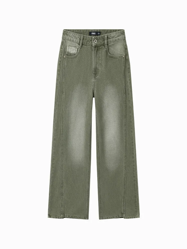 Semir Women CASUAL Style Wide Leg Pants