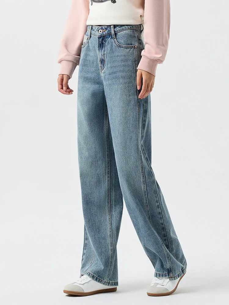 Semir Women CASUAL Style Wide Leg Pants