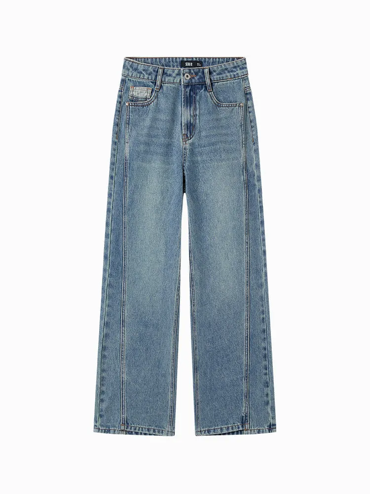 Semir Women CASUAL Style Wide Leg Pants